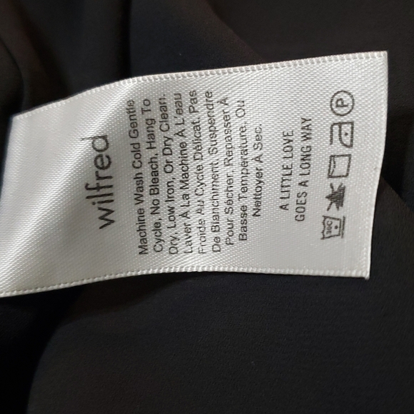 Aritzia Wilfred Sebastier Dress, Color Black, Size 4 - Picture 12 of 17